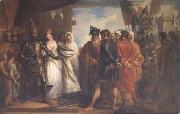 Benjamin West The Burghers of Calais (mk25) Spain oil painting artist